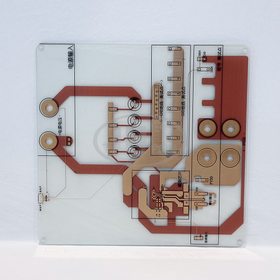 激光感应透明PCB板
