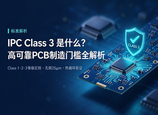 IPC Class 3 是什么标准？Class 1/2/3 等级区别与高可靠 PCB 制造要求全解析