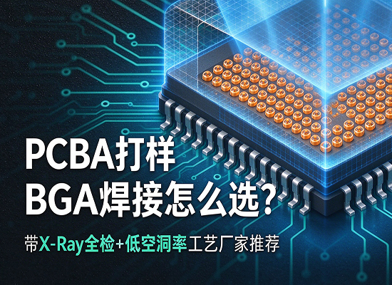 PCBA打样BGA焊接怎么选？带X-Ray全检+低空洞率工艺厂家推荐
