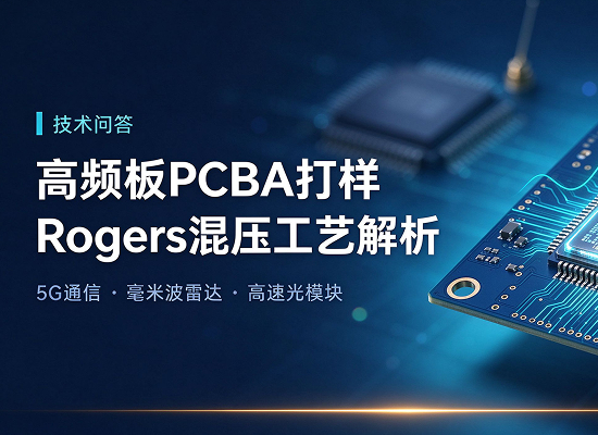 PCBA 打样支持高频板吗？Rogers 材料与混压工艺全解析，高频 PCB 打样厂家这样选