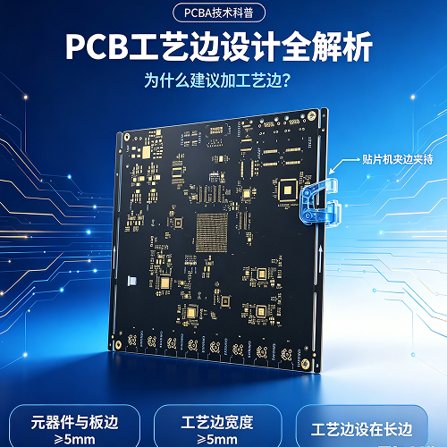 PCB 工艺边设计全解析：为什么建议加工艺边？加多宽、放在哪更规范？