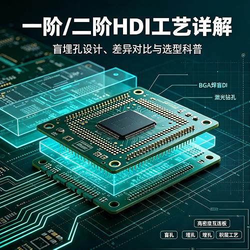 HDI 板与普通 PCB 核心区别详解