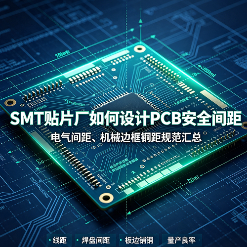 SMT 贴片厂是如何设计 PCB 安全间距的？