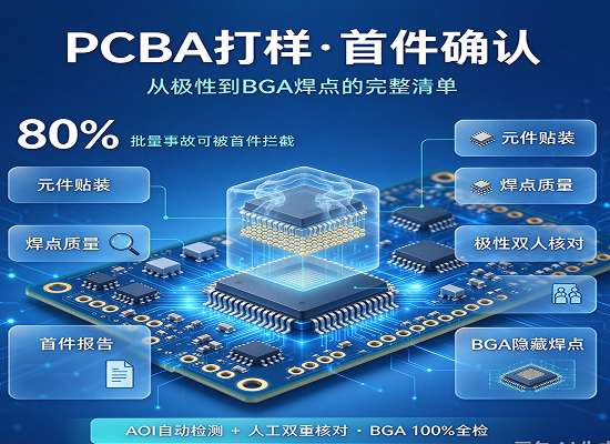 PCBA 打样首件确认查什么？从极性到 BGA 焊点的完整检查清单